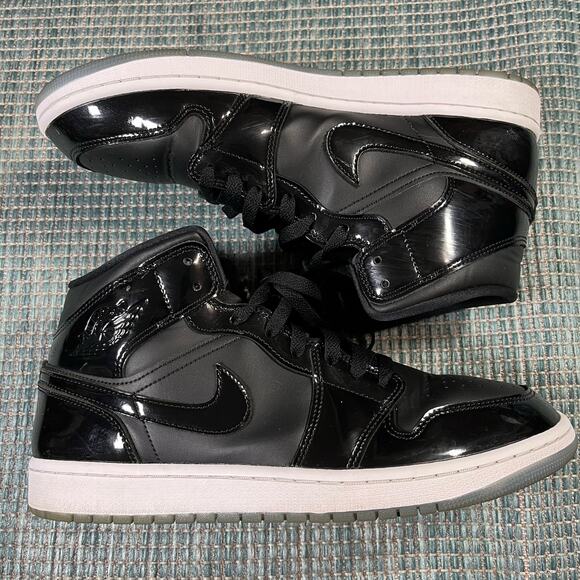 Nike Air Jordan Mid SE Space Jam Black Dark Concord Men's Size